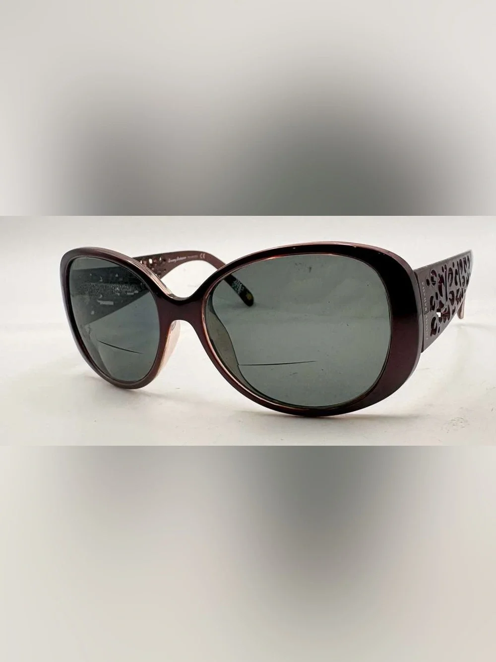 Tommy Bahama Sea-Licious TB7020 Brown Purple Oval Sunglasses Frames Only